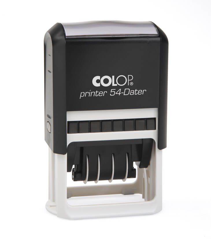 [101667] PRINTER 54 DATER (16) ISO - BLACK PAD